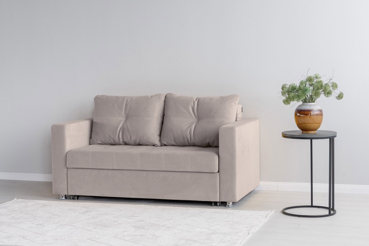 Canapea extensibilă BEORN 1400, 1740x940x850 mm, suprafața dormit 1400x2000 mm