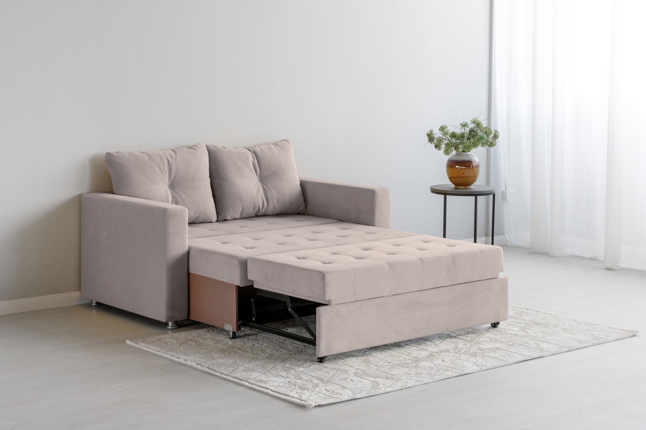 Canapea extensibilă BEORN 1400, 1740x940x850 mm, suprafața dormit 1400x2000 mm
