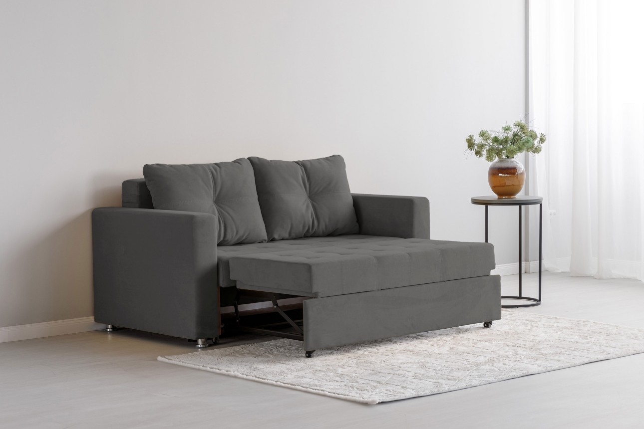Canapea extensibilă BEORN 1400, 1740x940x850 mm, suprafața dormit 1400x2000 mm