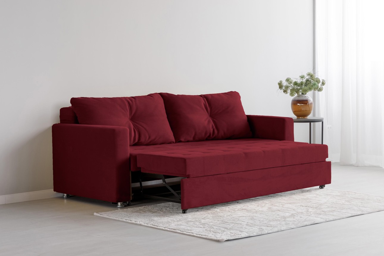 Canapea extensibilă BEORN 1800, 2140x940x850 mm, suprafața dormit 1800x2000 mm.