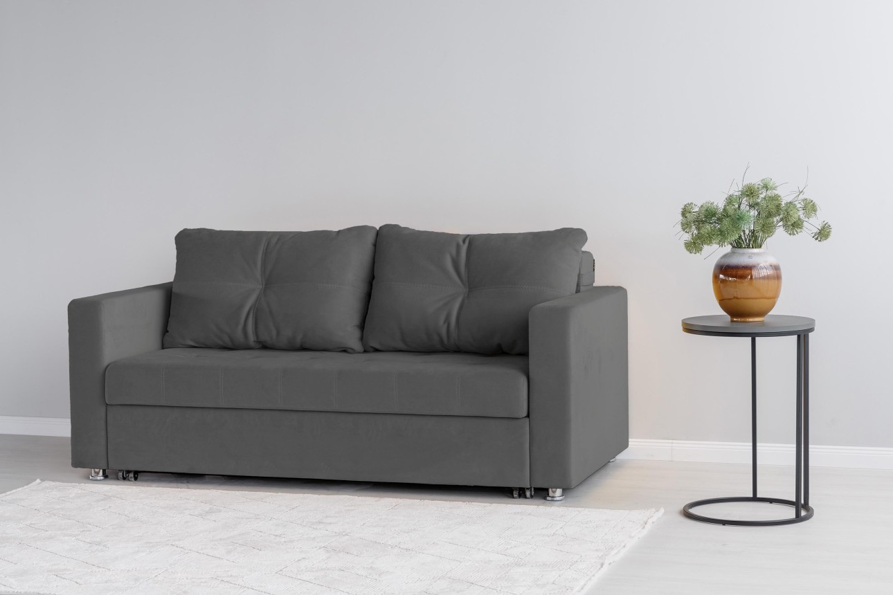 Canapea extensibilă BEORN 1600, 1940x940x850 mm, suprafața dormit 1600x2000 mm.