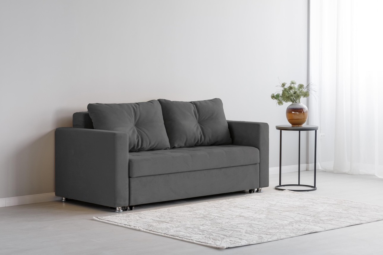 Canapea extensibilă BEORN 1600, 1940x940x850 mm, suprafața dormit 1600x2000 mm.