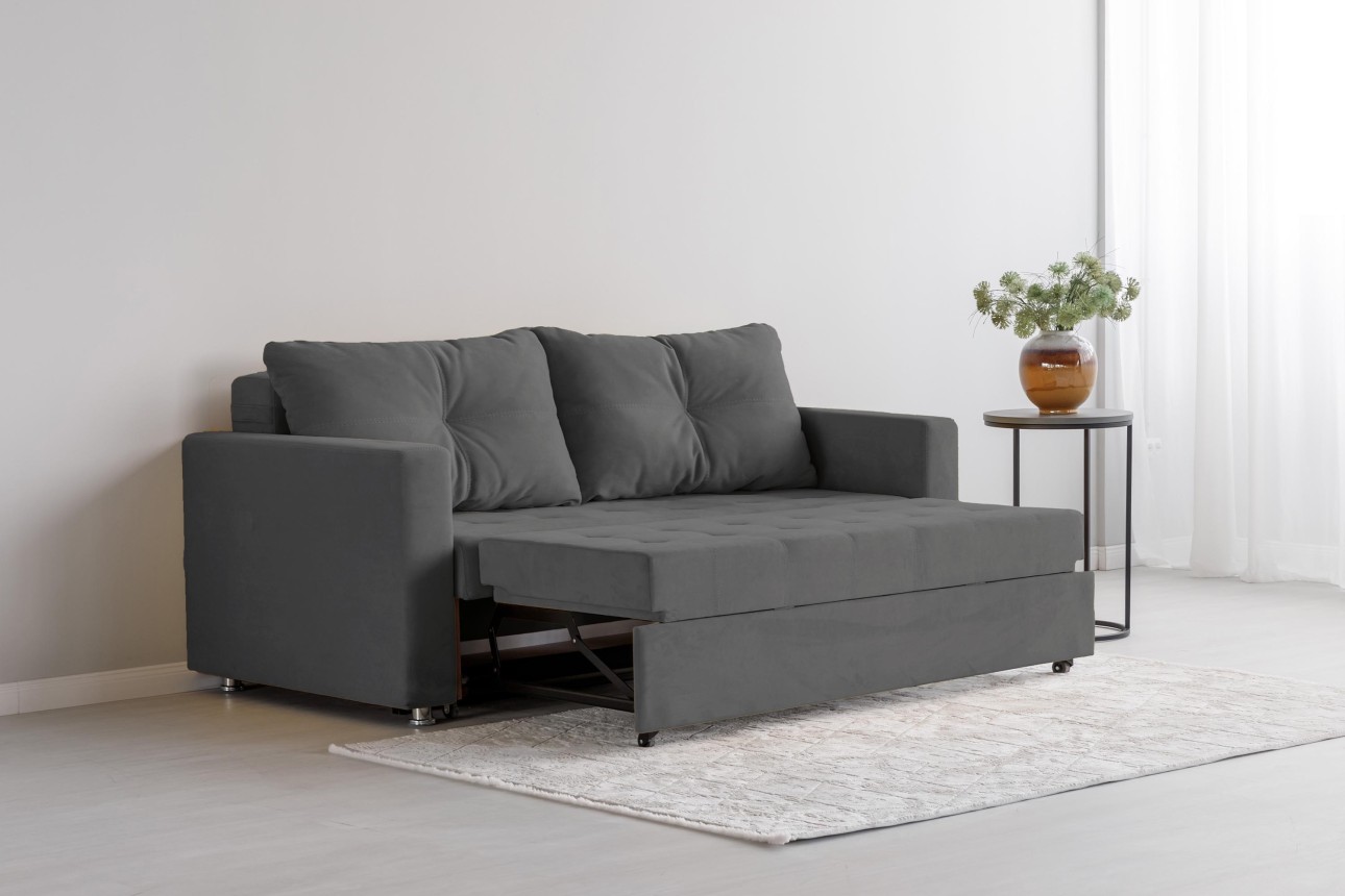 Canapea extensibilă BEORN 1600, 1940x940x850 mm, suprafața dormit 1600x2000 mm.
