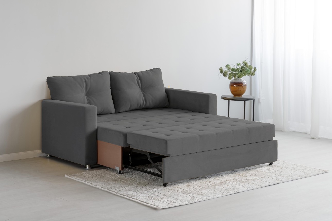 Canapea extensibilă BEORN 1600, 1940x940x850 mm, suprafața dormit 1600x2000 mm.