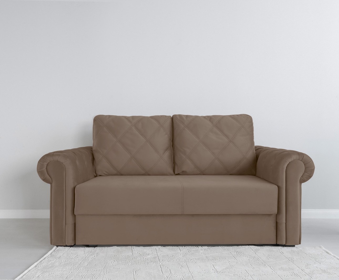 Canapea LUXURY mini, cu ladă de depozitare,1850x1060x850, suprafața dormit 1620x1300.