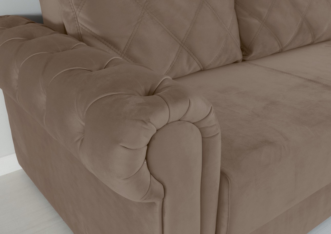 Canapea LUXURY mini, cu ladă de depozitare,1850x1060x850, suprafața dormit 1620x1300.