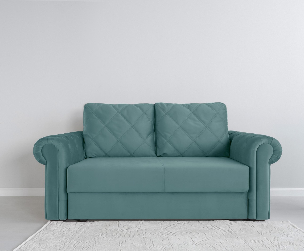 Canapea LUXURY mini, cu ladă de depozitare,1850x1060x850, suprafața dormit 1620x1300.