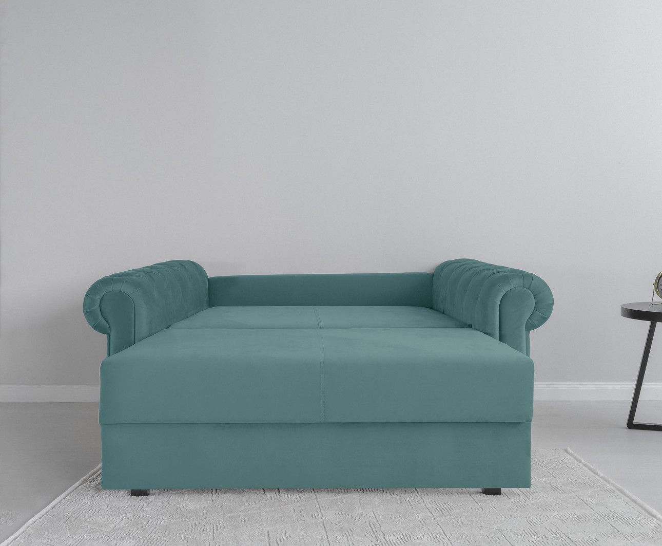 Canapea LUXURY mini, cu ladă de depozitare,1850x1060x850, suprafața dormit 1620x1300.