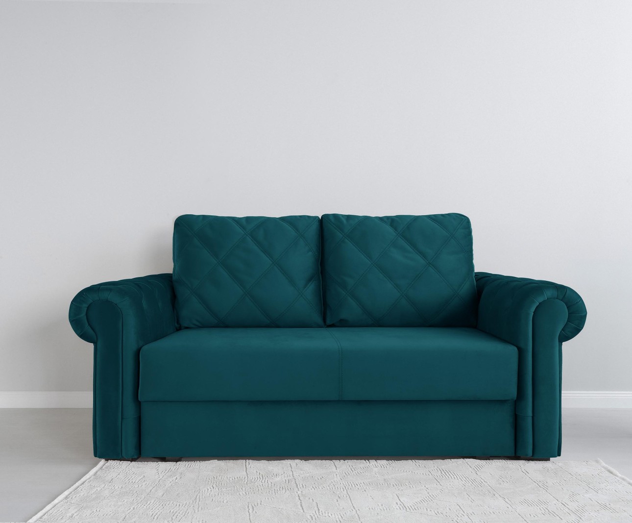 Canapea LUXURY mini, cu ladă de depozitare,1850x1060x850, suprafața dormit 1620x1300.