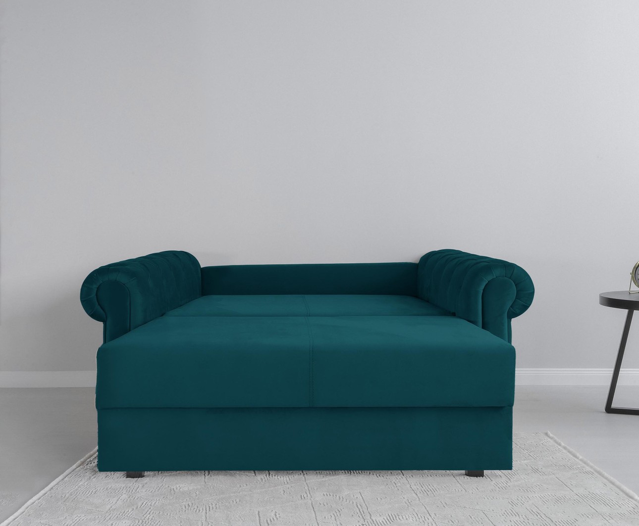 Canapea LUXURY mini, cu ladă de depozitare,1850x1060x850, suprafața dormit 1620x1300.