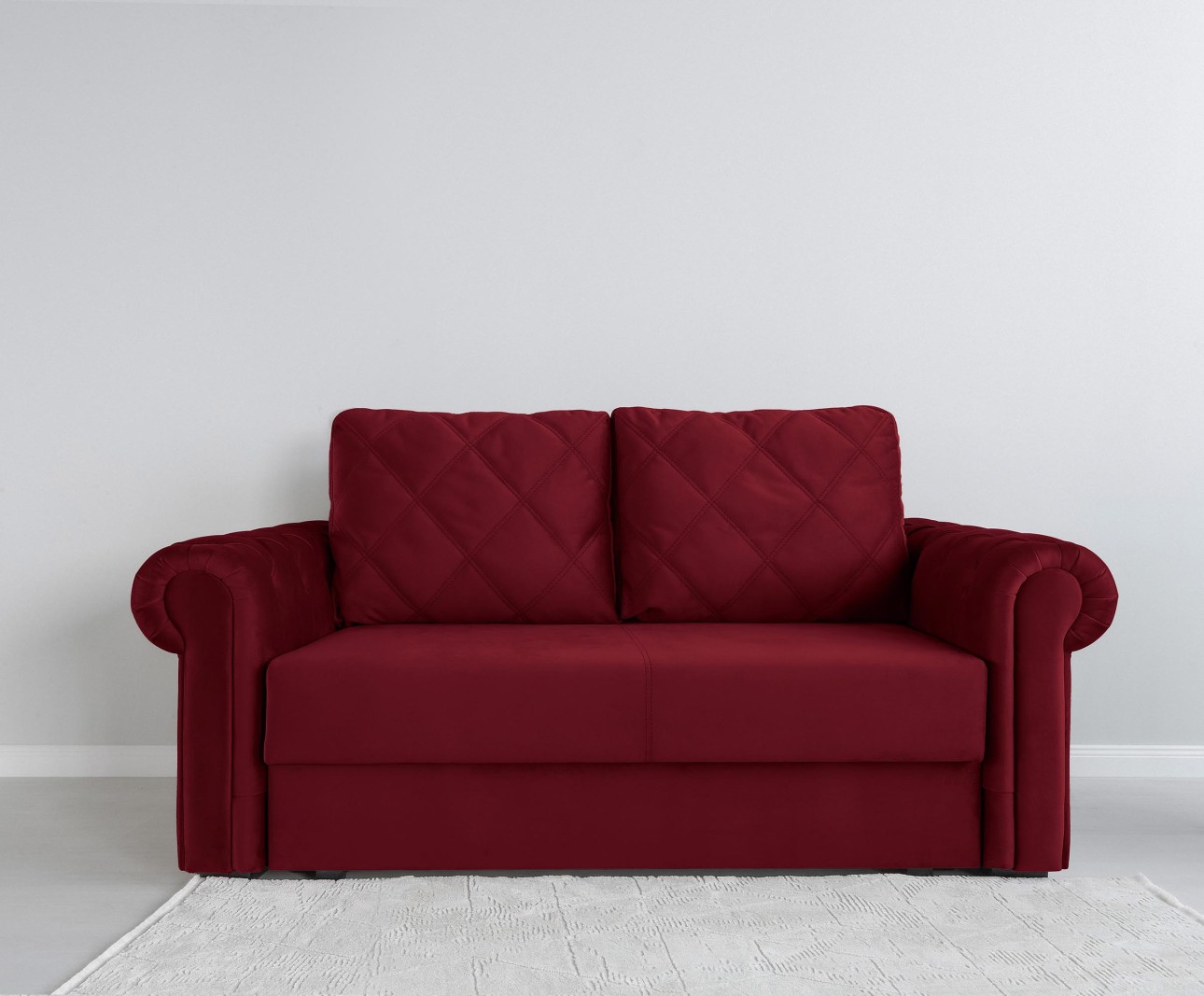 Canapea LUXURY mini, cu ladă de depozitare,1850x1060x850, suprafața dormit 1620x1300.
