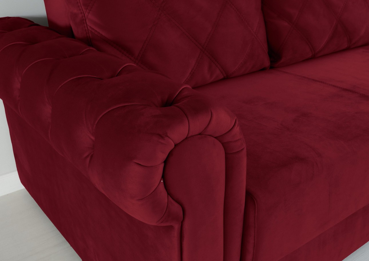 Canapea LUXURY mini, cu ladă de depozitare,1850x1060x850, suprafața dormit 1620x1300.