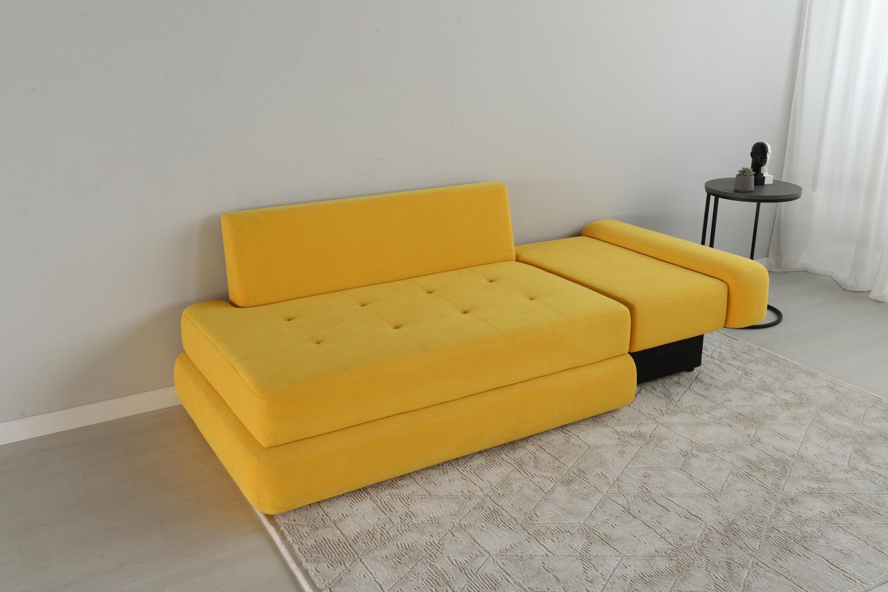 Canapea extensibilă YOUNG (dreapta), 1720x1000x750 mm, spațiu de dormit 2200x730.