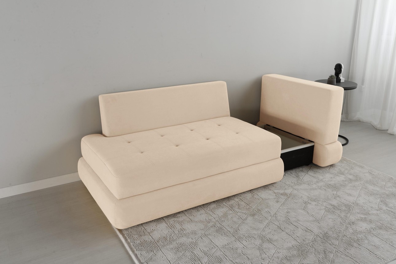 Canapea extensibilă YOUNG (dreapta), 1720x1000x750 mm, spațiu de dormit 2200x730.