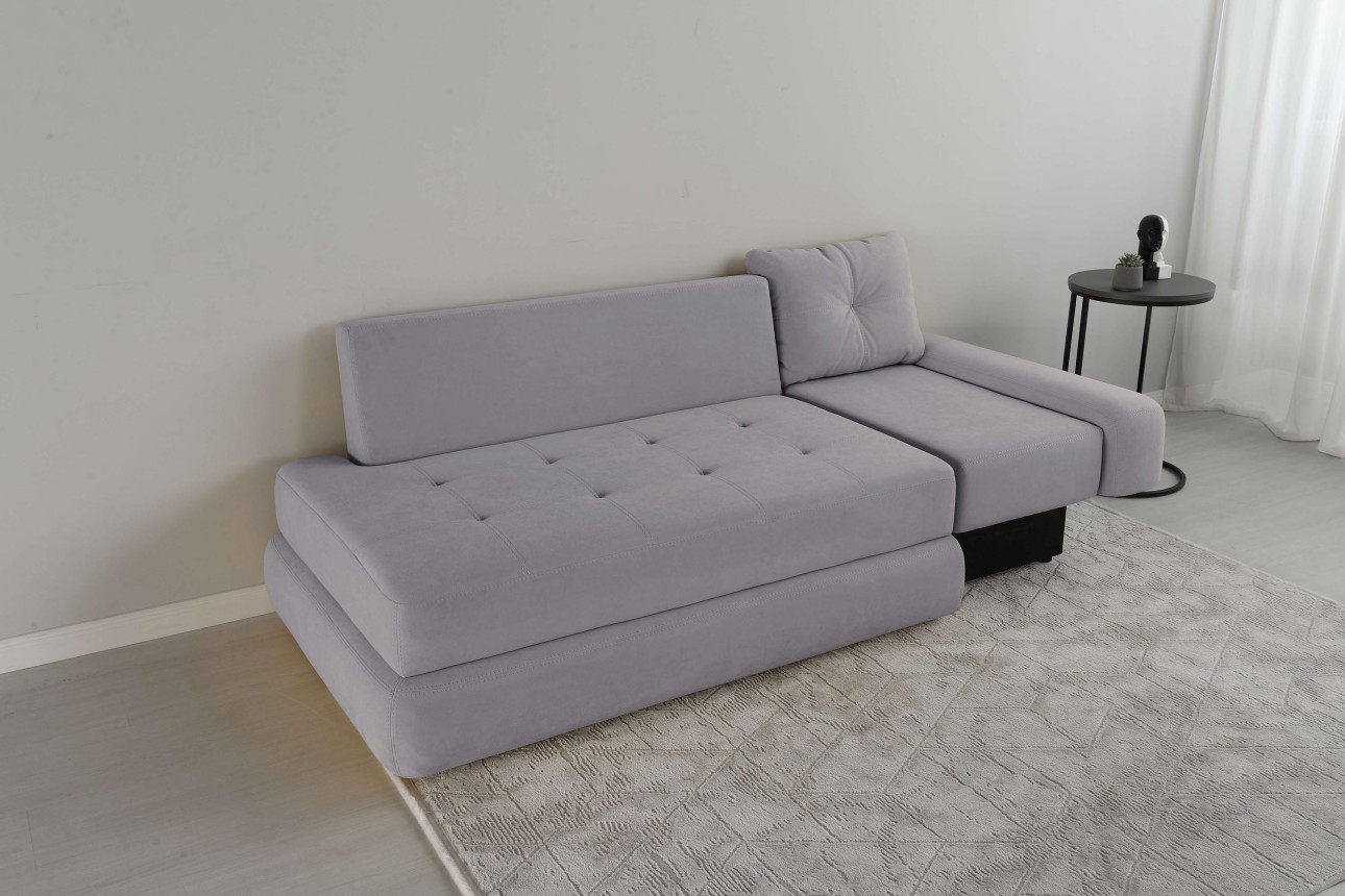 Canapea extensibilă YOUNG (dreapta), 1720x1000x750 mm, spațiu de dormit 2200x730.