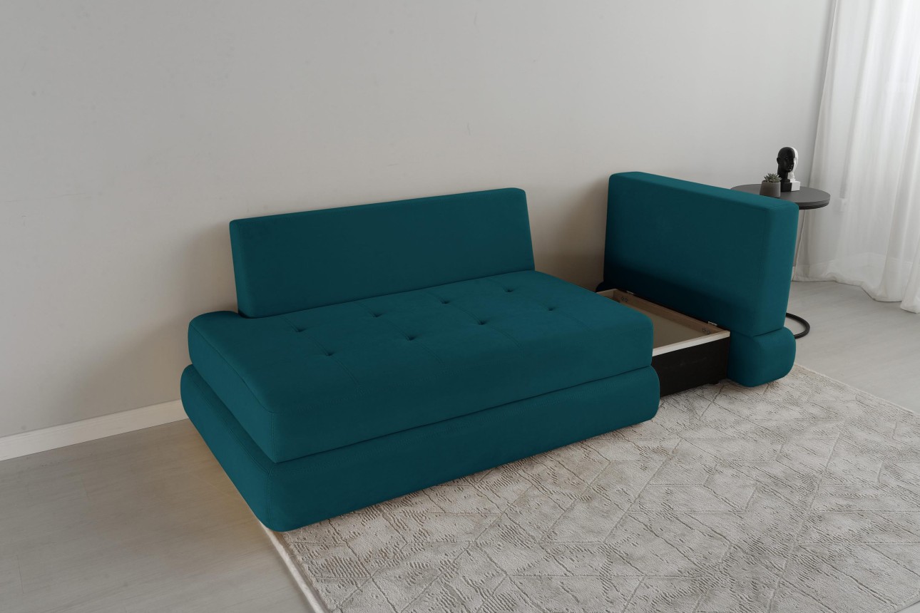 Canapea extensibilă YOUNG (dreapta), 1720x1000x750 mm, spațiu de dormit 2200x730.