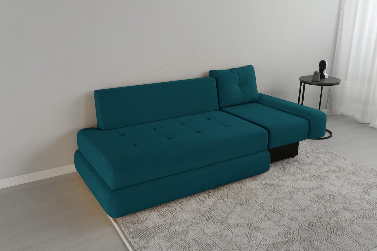 Canapea extensibilă YOUNG (dreapta), 1720x1000x750 mm, spațiu de dormit 2200x730.