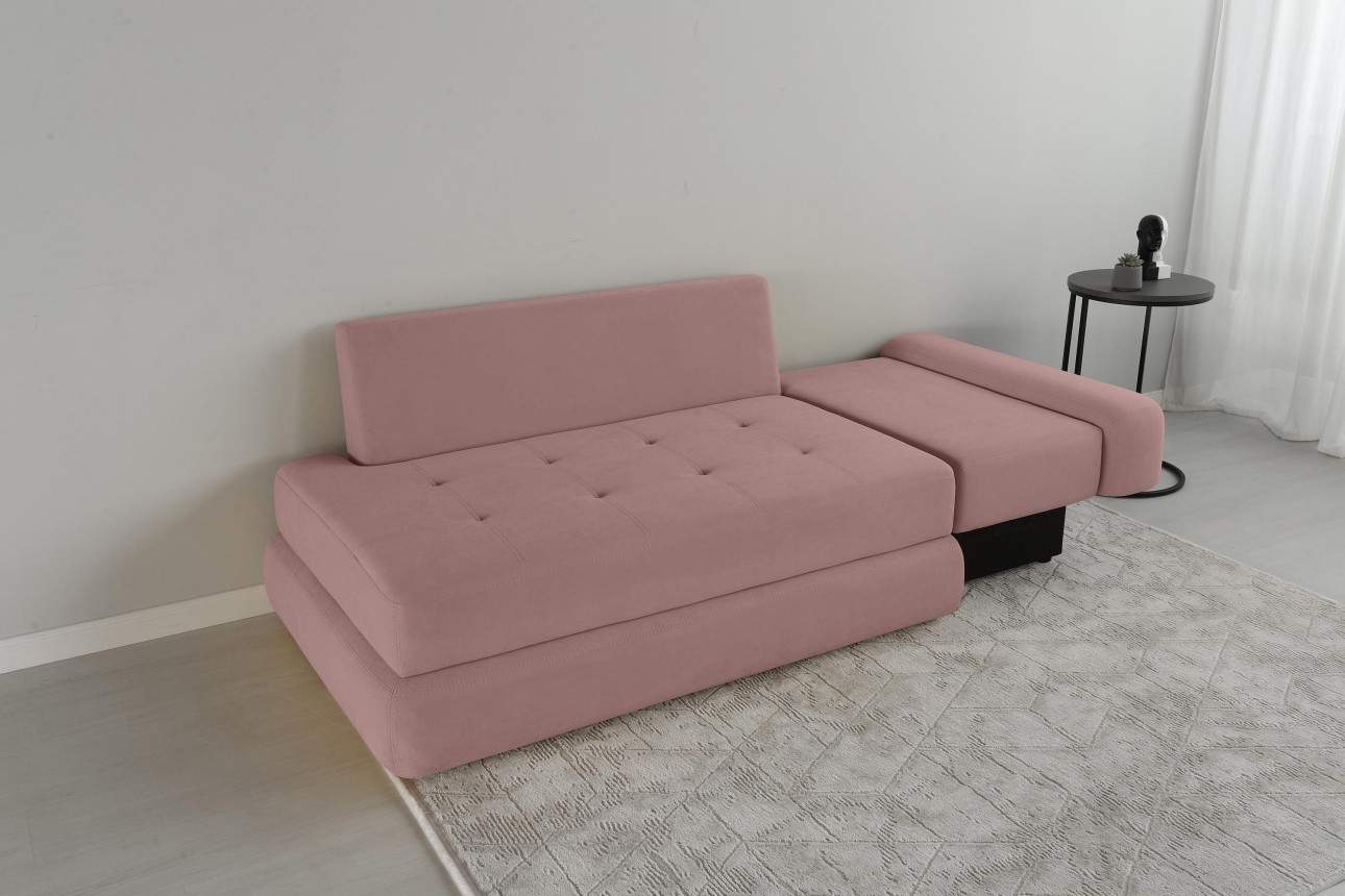 Canapea extensibilă YOUNG (dreapta), 1720x1000x750 mm, spațiu de dormit 2200x730.