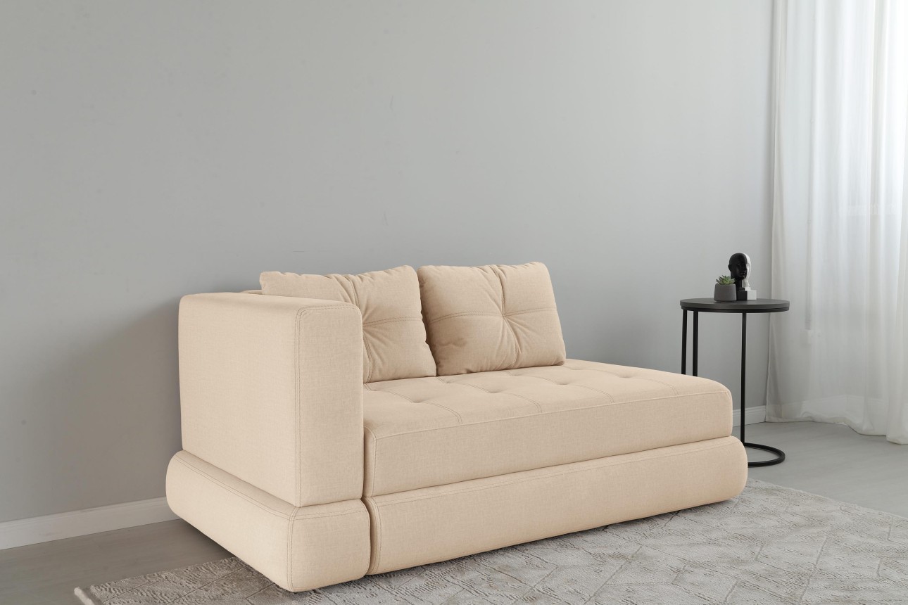 Canapea extensibilă YOUNG (stânga), 1720x1000x750 mm, spațiu de dormit 2200x730.