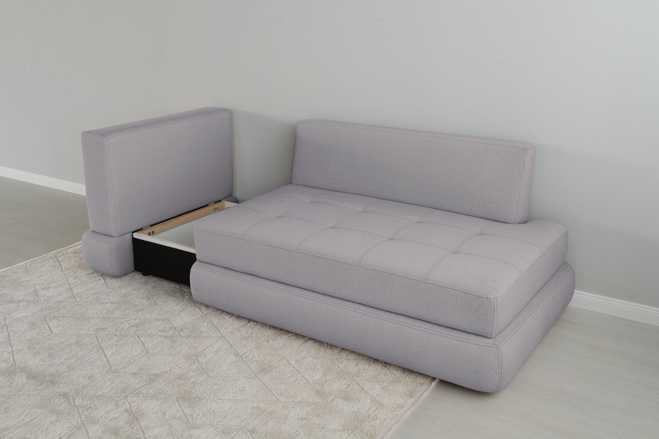 Canapea extensibilă YOUNG (stânga), 1720x1000x750 mm, spațiu de dormit 2200x730.