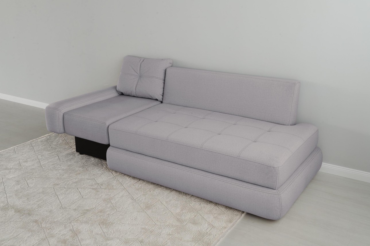 Canapea extensibilă YOUNG (stânga), 1720x1000x750 mm, spațiu de dormit 2200x730.