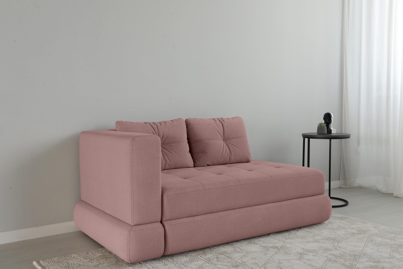 Canapea extensibilă YOUNG (stânga), 1720x1000x750 mm, spațiu de dormit 2200x730.