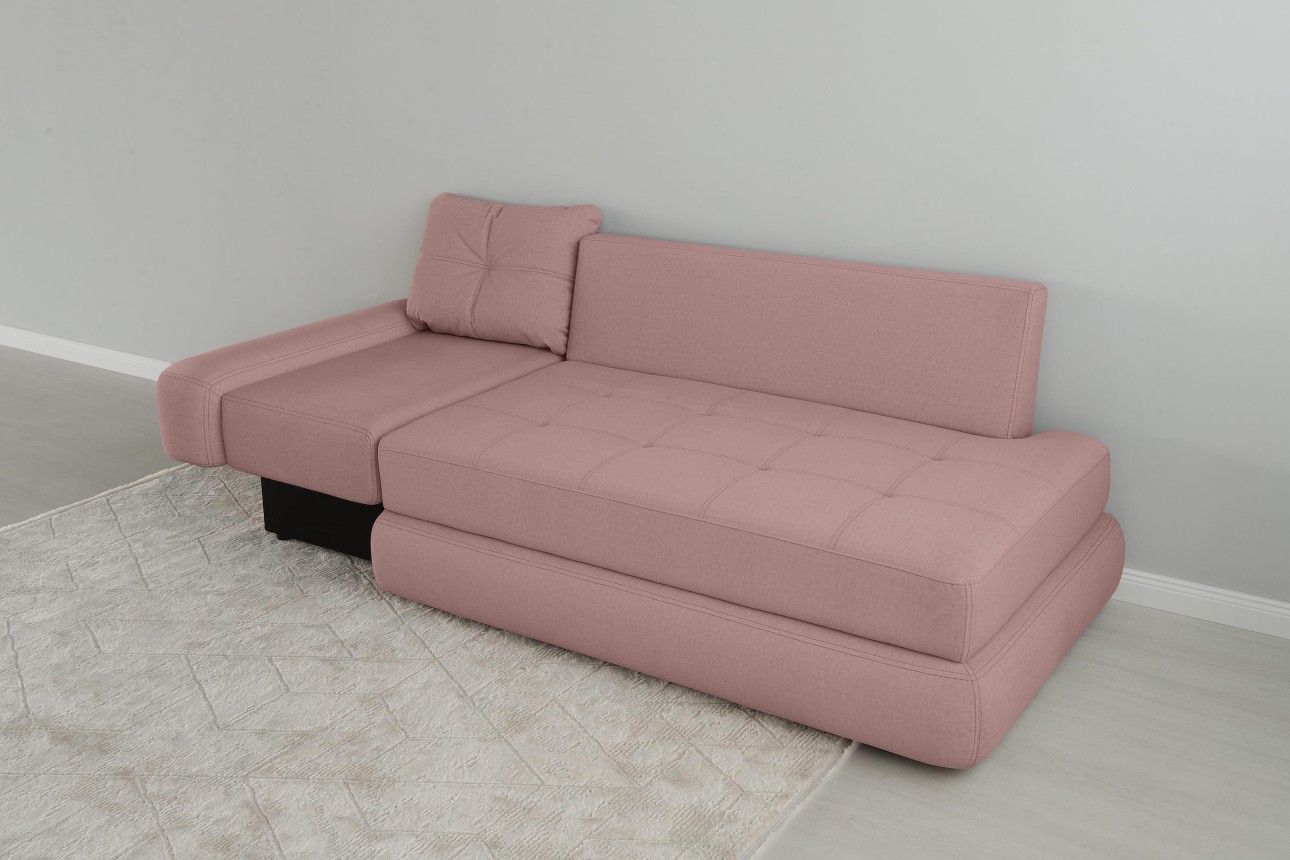 Canapea extensibilă YOUNG (stânga), 1720x1000x750 mm, spațiu de dormit 2200x730.