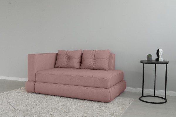 Canapea extensibilă YOUNG (stânga), 1720x1000x750 mm, spațiu de dormit 2200x730.