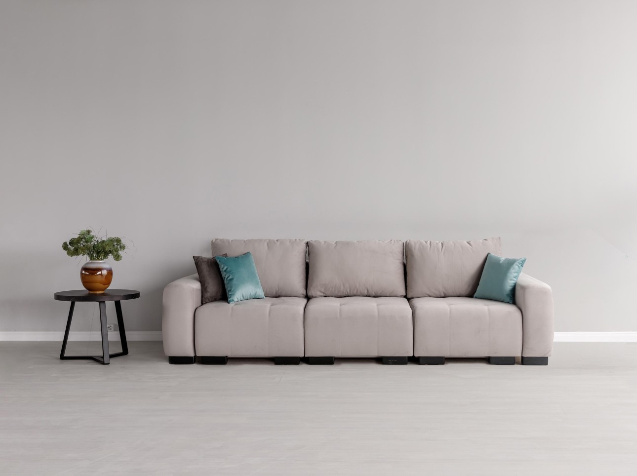 Canapea modulară KING 3 (700), cu lada depozitare, 2650x1170x720 mm, spațiu de dormit 2100x1600 mm.