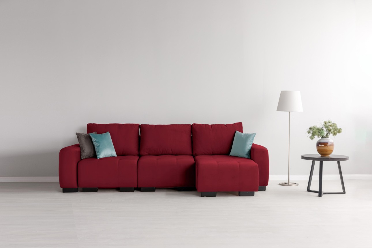 Canapea modulară KING 3 (700), cu lada depozitare, 2650x1170x720 mm, spațiu de dormit 2100x1600 mm.