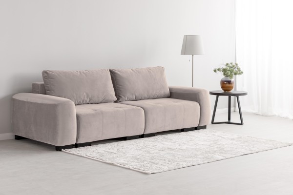 Canapea modulară KING 2, cu lada depozitare, 2600x1210x720 mm, spațiu de dormit 2000х1600 mm.