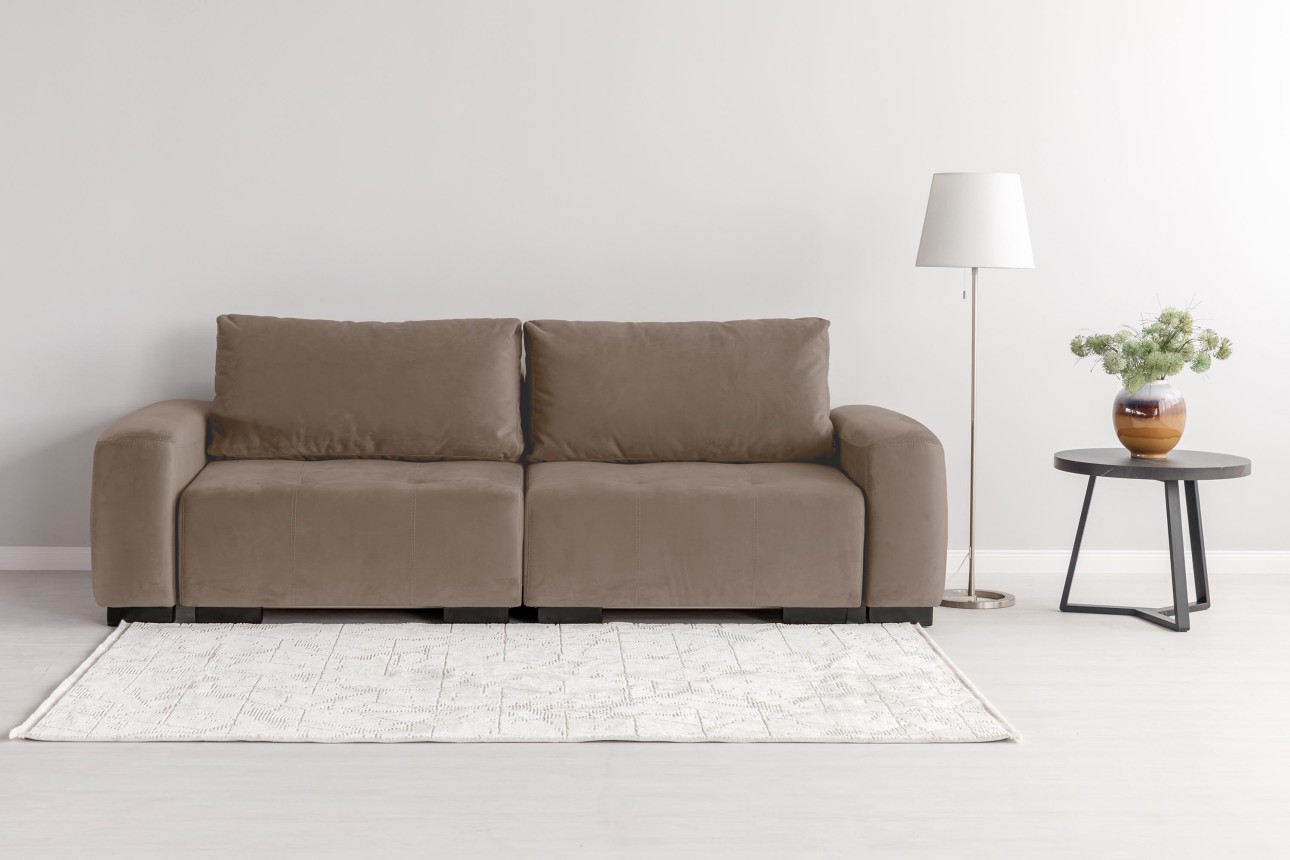 Canapea modulară KING 2, cu lada depozitare, 2600x1210x720 mm, spațiu de dormit 2000х1600 mm.