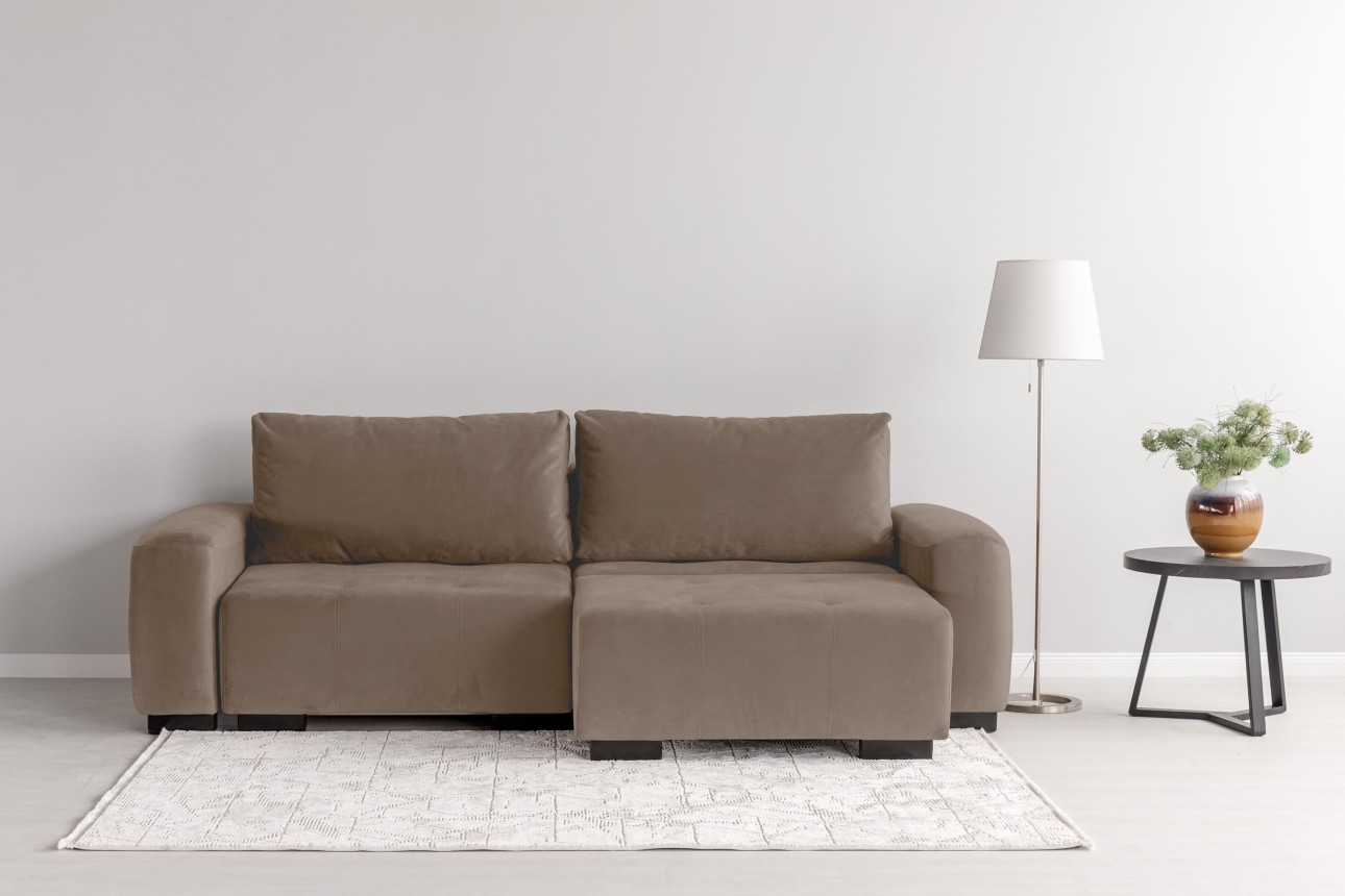 Canapea modulară KING 2, cu lada depozitare, 2600x1210x720 mm, spațiu de dormit 2000х1600 mm.