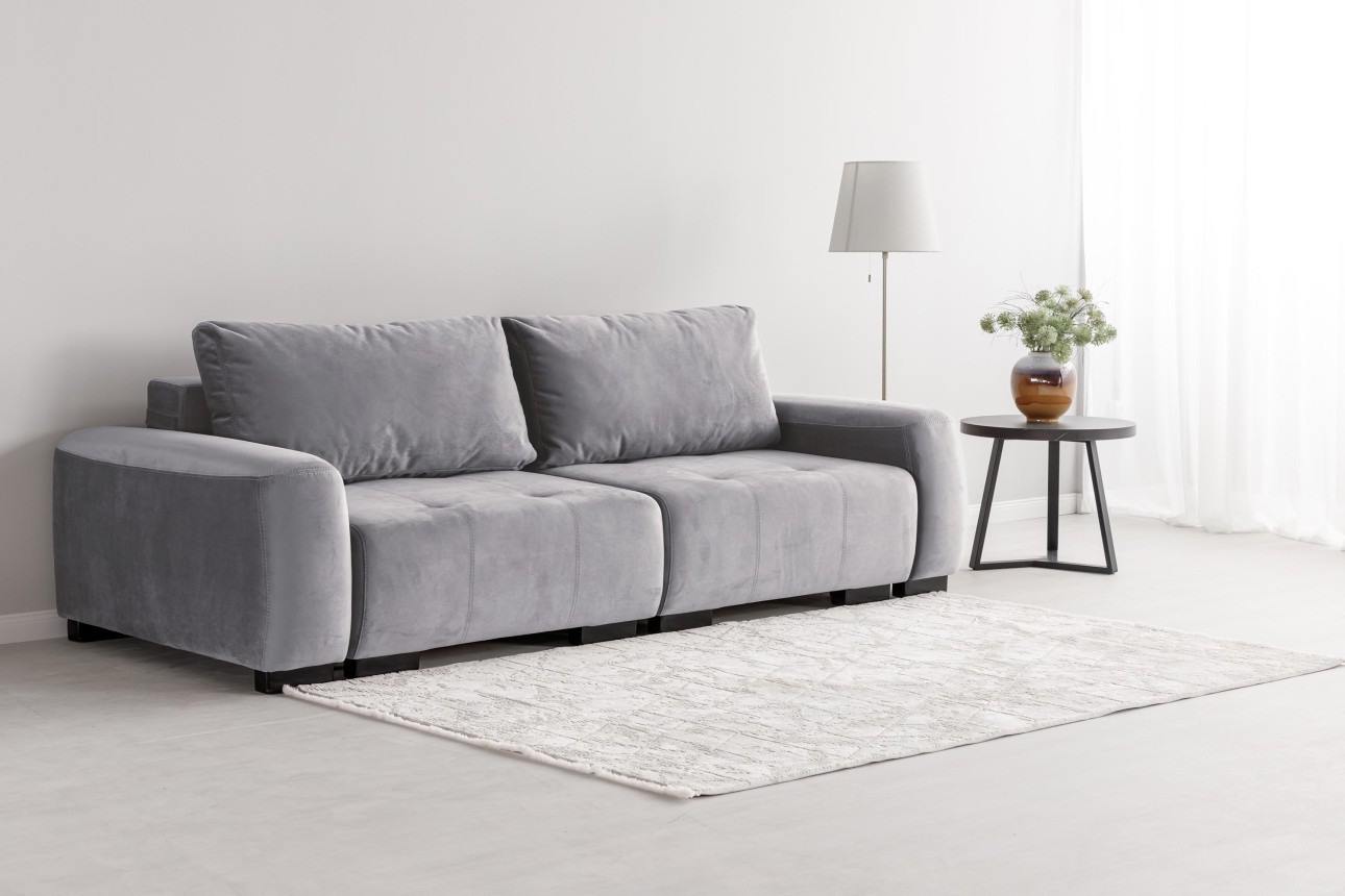 Canapea modulară KING 2, cu lada depozitare, 2600x1210x720 mm, spațiu de dormit 2000х1600 mm.