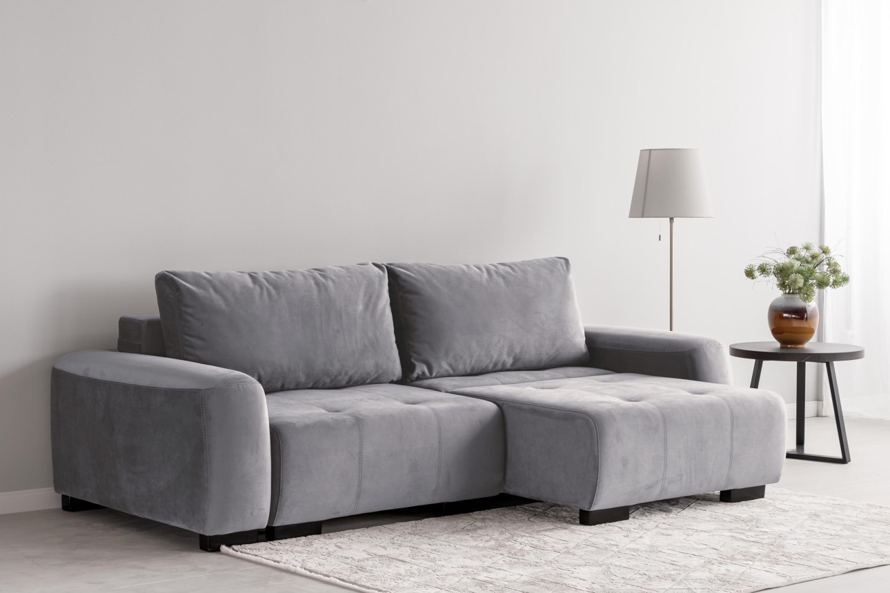 Canapea modulară KING 2, cu lada depozitare, 2600x1210x720 mm, spațiu de dormit 2000х1600 mm.