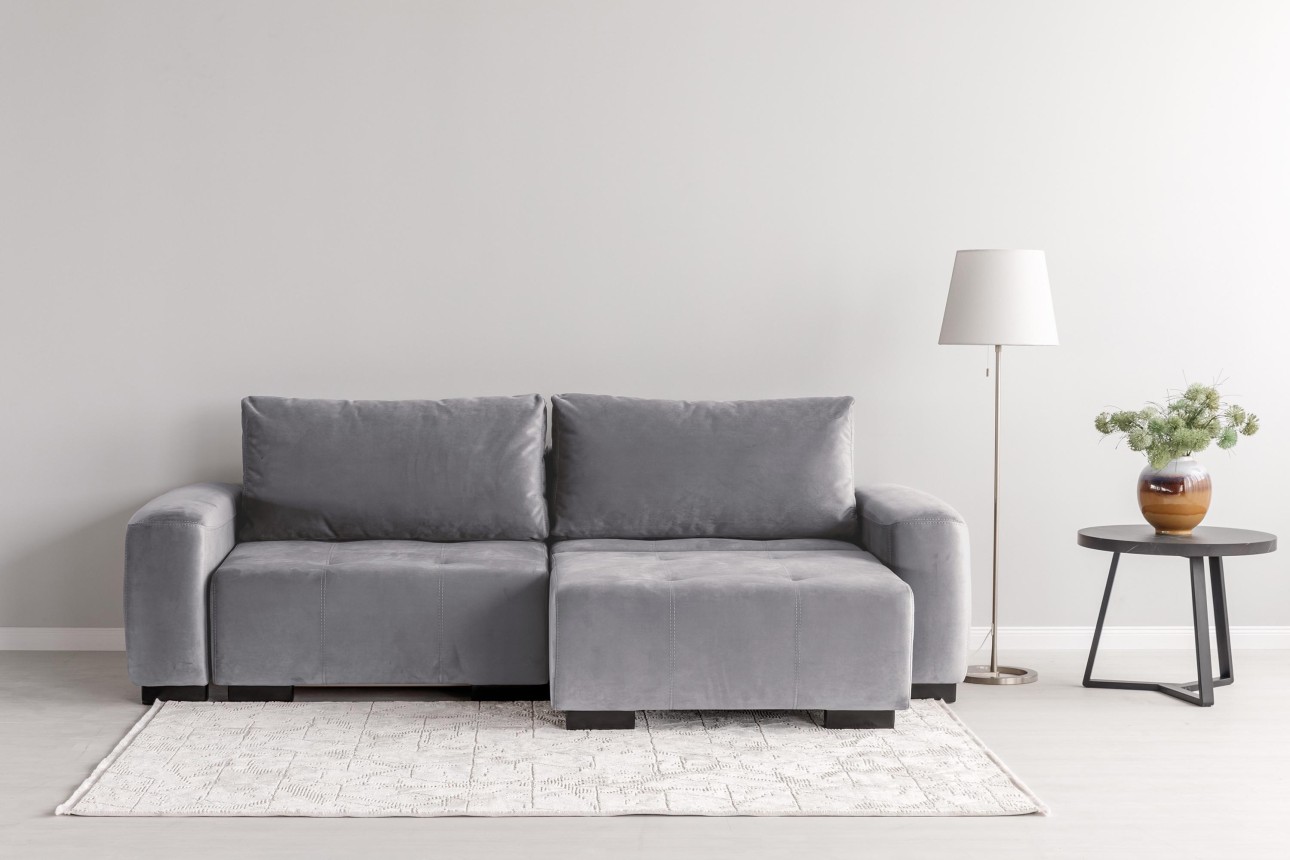 Canapea modulară KING 2, cu lada depozitare, 2600x1210x720 mm, spațiu de dormit 2000х1600 mm.