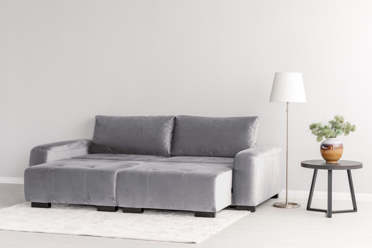 Canapea modulară KING 2, cu lada depozitare, 2600x1210x720 mm, spațiu de dormit 2000х1600 mm.