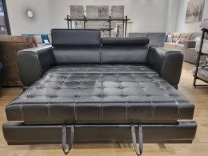 Canapea extensibilă BUTLER 1600, tetiere reglabile, 2360x1120x780 mm, spațiu de dormit 1780x1930 mm.