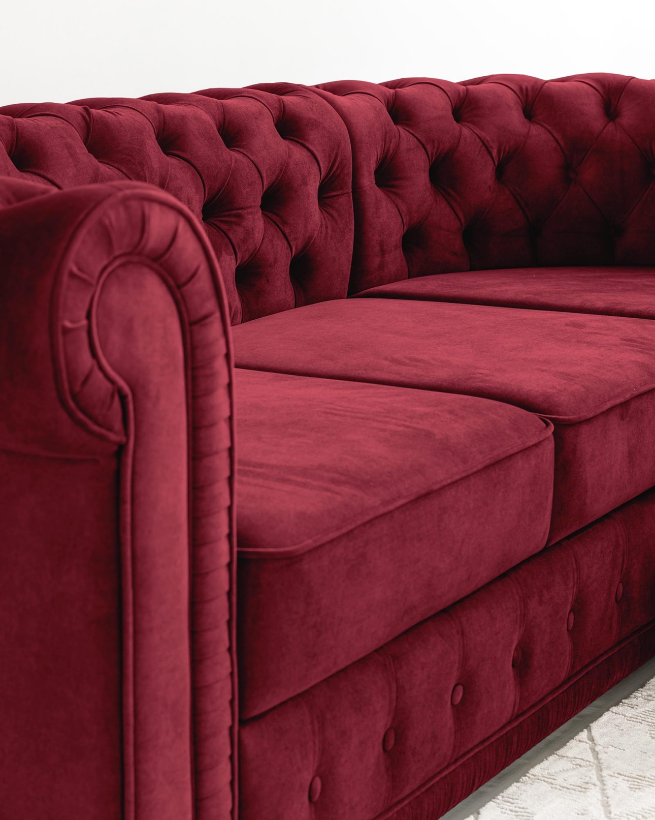 Colțar extensibil PRINCESS 2, 2530x1800x810 mm, spațiu de dormit 1950x1300 mm.