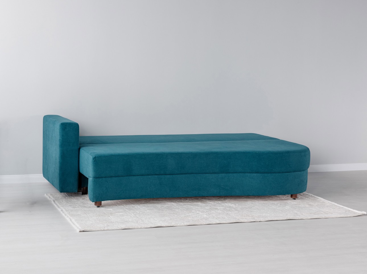 Canapea extensibilă GRACE (cotieră stânga), cu ladă de depozitare, 2300x1000x770 mm, spațiu de dormit 2100x1500 mm.