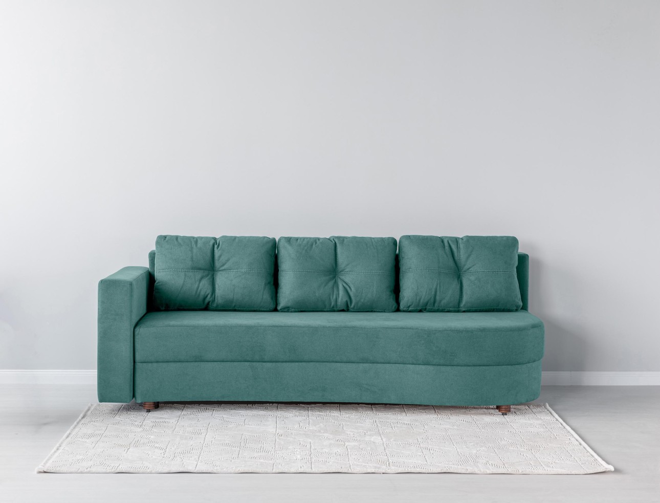 Canapea extensibilă GRACE (cotieră stânga), cu ladă de depozitare, 2300x1000x770 mm, spațiu de dormit 2100x1500 mm.