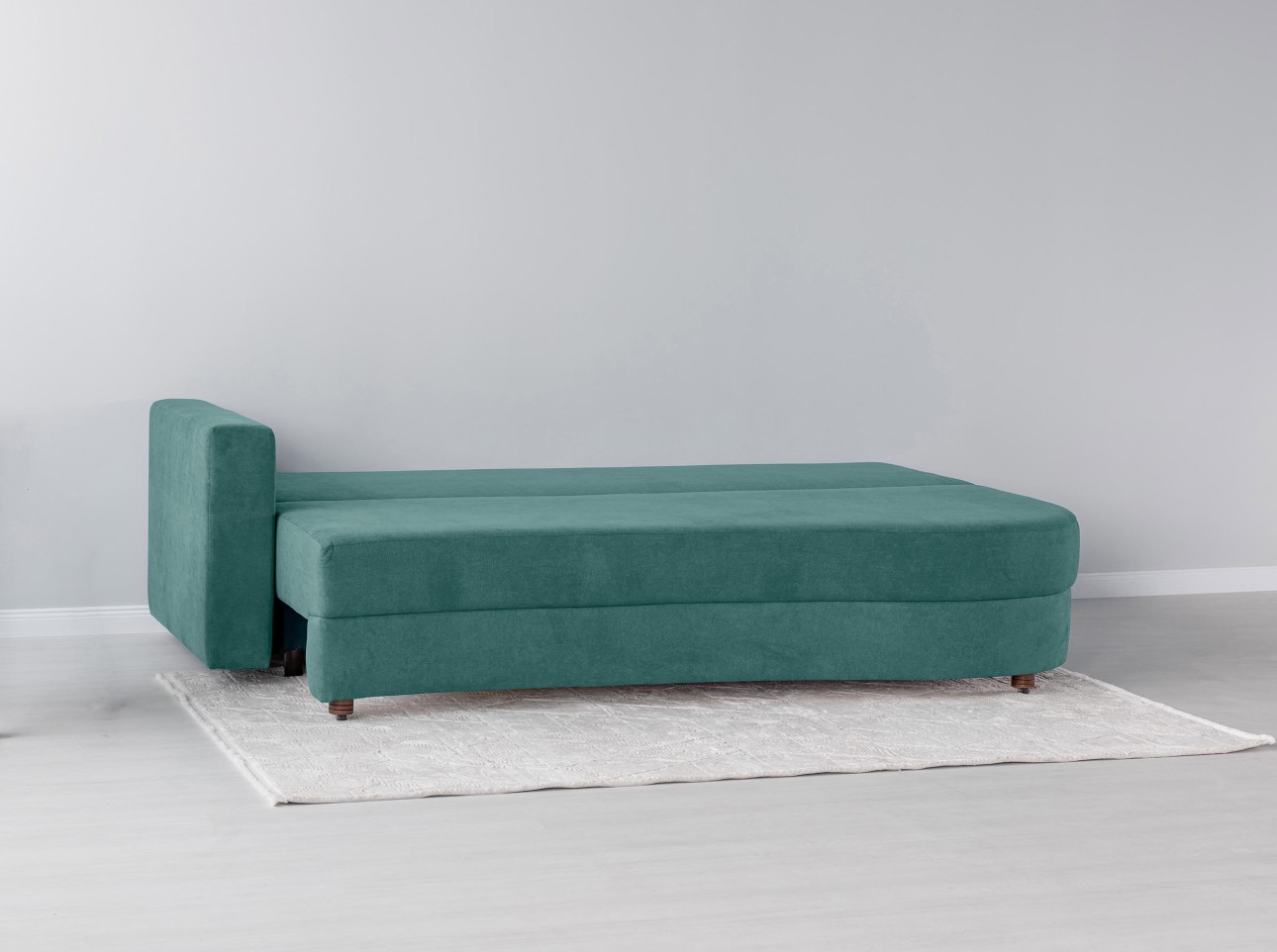 Canapea extensibilă GRACE (cotieră stânga), cu ladă de depozitare, 2300x1000x770 mm, spațiu de dormit 2100x1500 mm.