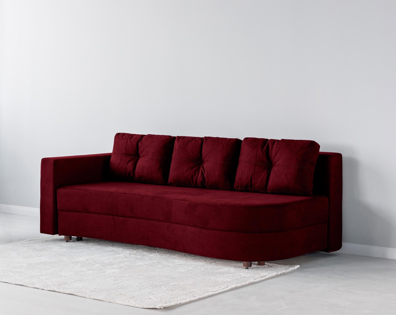 Canapea extensibilă GRACE (cotieră stânga), cu ladă de depozitare, 2300x1000x770 mm, spațiu de dormit 2100x1500 mm.