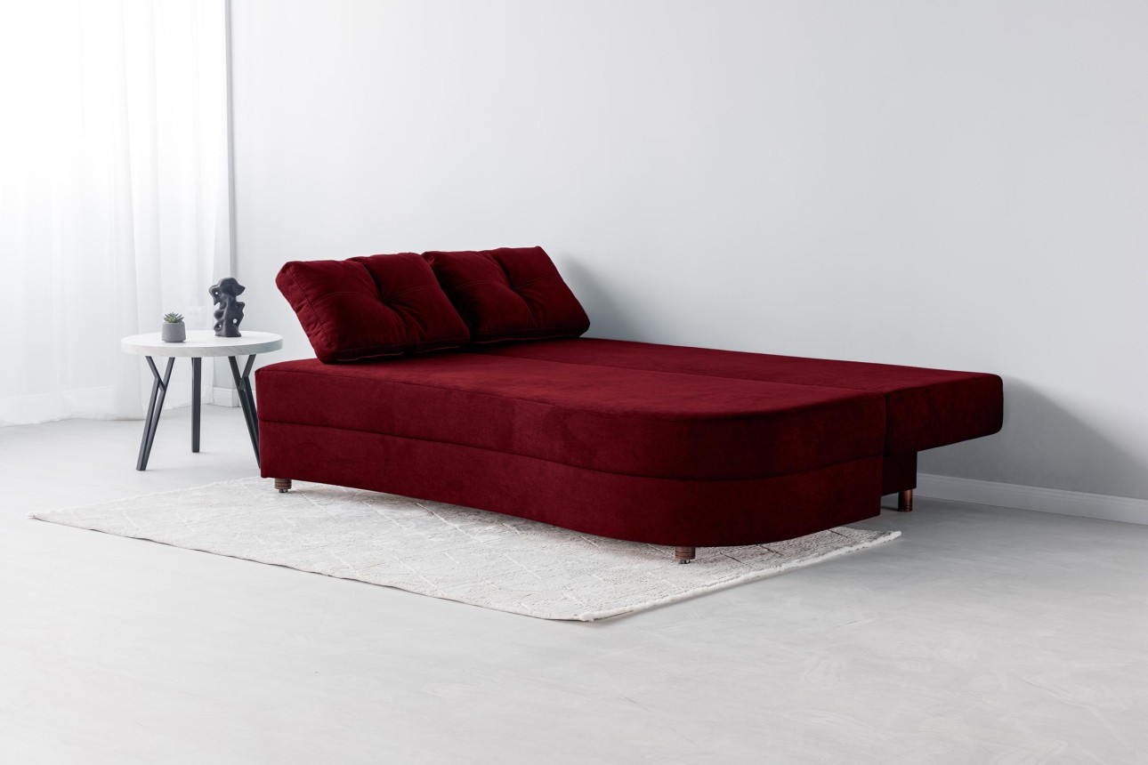 Canapea extensibilă GRACE (cotieră stânga), cu ladă de depozitare, 2300x1000x770 mm, spațiu de dormit 2100x1500 mm.