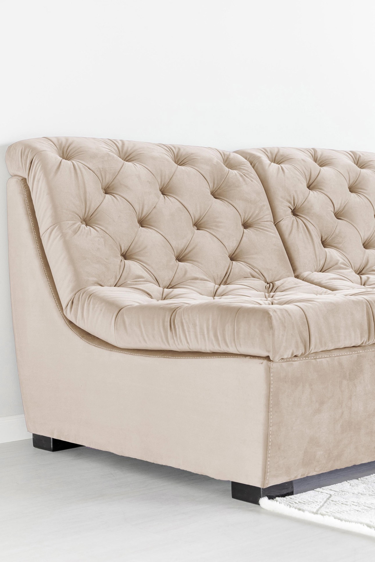 Colțar modular VERSAILLES (ansamblul 3), 2730x1870x850 mm.