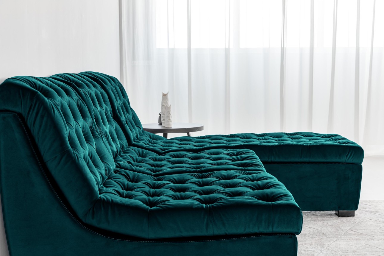 Colțar modular VERSAILLES (ansamblul 3), 2730x1870x850 mm.