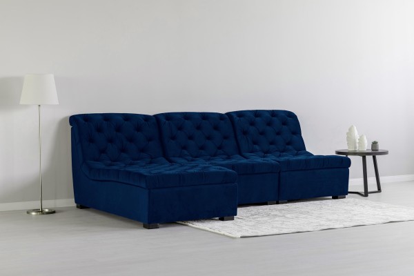 Colțar modular VERSAILLES (ansamblul 3), 2730x1870x850 mm.