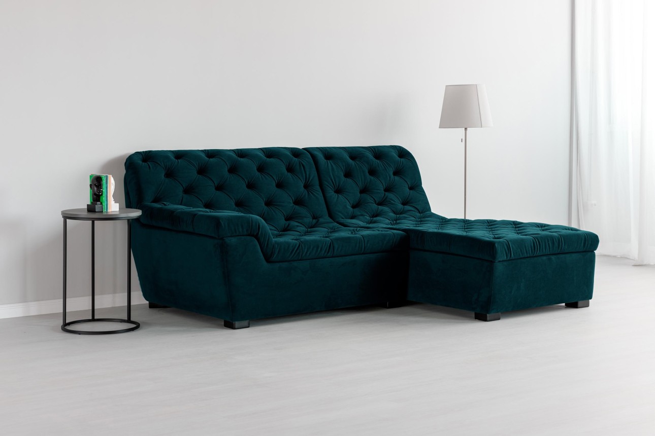 Colțar modular VERSAILLES (ansamblul 2), 2300x1820x970 mm.