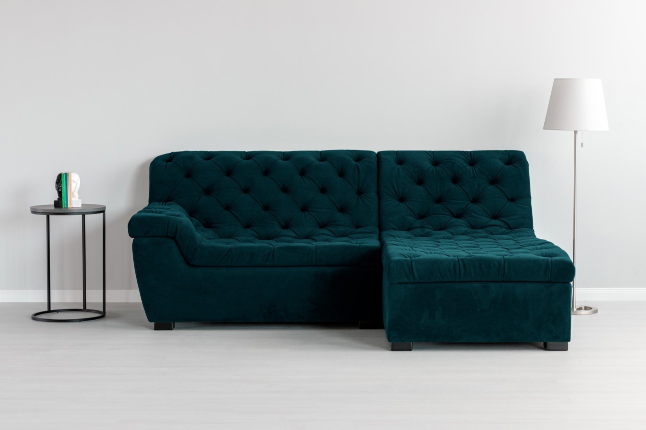 Colțar modular VERSAILLES (ansamblul 2), 2300x1820x970 mm.