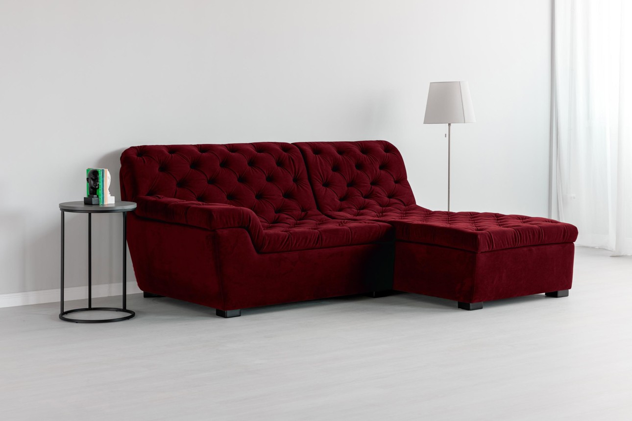 Colțar modular VERSAILLES (ansamblul 2), 2300x1820x970 mm.